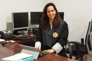 La magistrada María del Mar Gómez